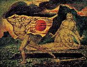 William Blake The murder of Abel oil painting artist